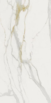 Керамогранит ELEMENTS LUX CALACATTA GOLD LAP RT (A2N8) 120x278 от KEOPE Ceramiche (Италия) в Москве