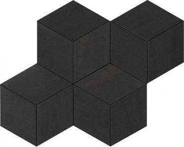 Мозаика MEK Dark Mosaico Esagono (AMKI) 30x35 от Atlas Concorde (Италия) в Москве