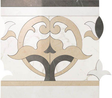 Декор MARVEL ELEGANCE FASCIA COLD (AVW5) 60x60 от Atlas Concorde (Италия) в Москве
