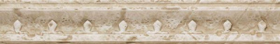 Бордюр TIVOLI CORNISA BLASON CREMA 5x31 от Saloni Ceramica (Испания) в Москве