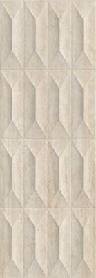 Настенная плитка Marbleplay Travertino Struttura Gem 3D Rett. (M4PG) 30x90 от Marazzi Italy (Италия) в Москве