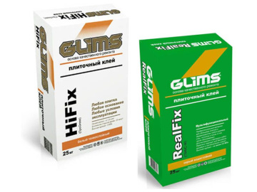 Клей для керамогранита и кафеля Glims (Глимс) в Москве