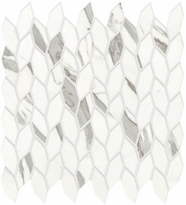 Мозаика Marvel Shine Statuario Supremo Mos. Twist Silk (A4WQ) 30.5x30.5 от Atlas Concorde (Италия) в Москве