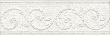 Бордюр обрезной Борсари орнамент HGD\A127\12103R 25x8 от Kerama Marazzi (Россия) в Москве