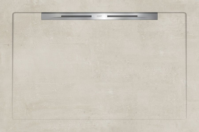 Керамический душевой поддон BETON CREAM SLOPE NOVA 120 80x120 от Aquanit (Турция) в Москве