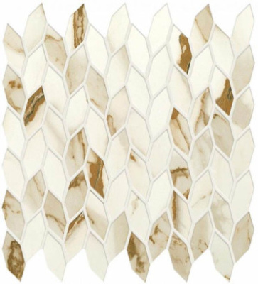 Мозаика Marvel Shine Calacatta Imperiale Mos. Twist Shiny (A4WN) 30.5x30.5 от Atlas Concorde (Италия) в Москве