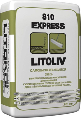 Смесь Litoliv S10 EXSPRESS серый (мешок 20кг) от Litokol (Россия) в Москве