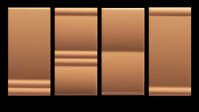 Керамическая плитка для стен 41zero42 MOU Caramel Matte Mix 6,2x12,5 (4101110) в Москве