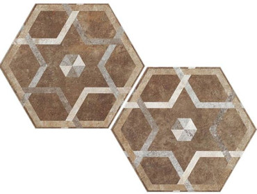 Керамогранит Deco Exagona Texture 5 nat. 34.5x40 от Fioranese Ceramica (Италия) в Москве