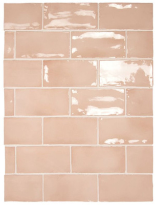 Настенная плитка MANACOR BLUSH PINK (26904) 7.5x15 от Equipe Ceramicas (Испания) в Москве