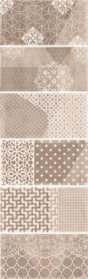 Керамогранит SERIFOS DECORE MIX SILVER (6 рисунков) 30x60 от Venus (Испания) в Москве