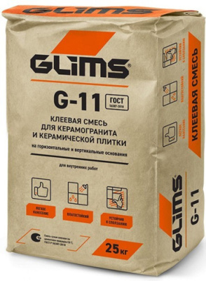 Клей для плитки GLIMS-G 11 (25 kg) от Glims (Россия) в Москве