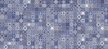 Настенная плитка Hammam рельеф голубой (HAG041D) 20x44 от Cersanit (Россия) в Москве
