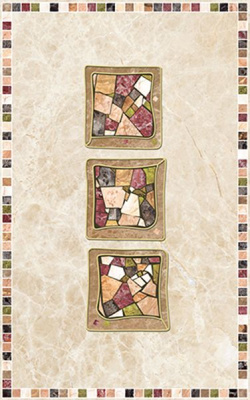 Декор Illyria estilo trio 25x40 от Laparet в Москве