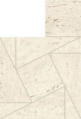 Мозаика Marvel Travertine White Mosaico Tessellation (AF9G) 22x26 от Atlas Concorde (Италия) в Москве