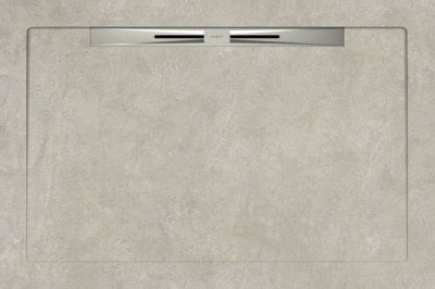 Керамический душевой поддон GEOMETRICS TAUPE SLOPE NOVA LINE 120 80x120 от Aquanit (Турция) в Москве