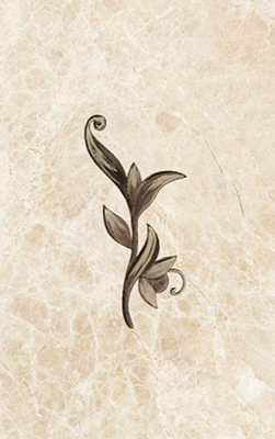 Декор Illyria marrone 25x40 от Laparet в Москве