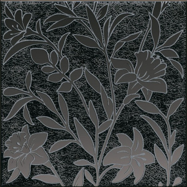 Декор Барберино 4 чёрный глянцевый (HGD/B568/5292) 20x20x0.69 от Kerama Marazzi (Россия) в Москве