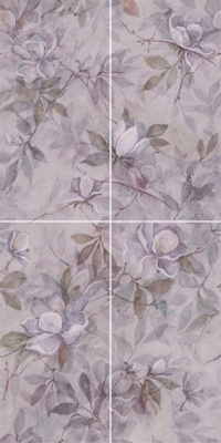 Панно Магнолия 3 матовый из 4 частей (30х60) (VT/C413/4x/11037R) 60x120x9 от Kerama Marazzi (Россия) в Москве