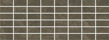 Декор Лирия коричневый мозаичный (MM15139) 15x40 от Kerama Marazzi (Россия) в Москве