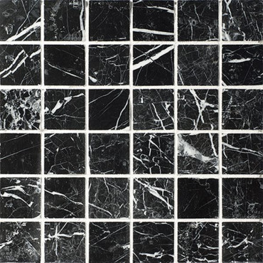CV20008 Мозаика MOS.POLISHED NERO ORIENTAL 5X5 30.5x30.5 от Colori Viva (Индия) в Москве