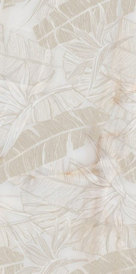 Керамогранит Rivanta Beige Decor Glossy 60x120 от Art Ceramic (Индия) в Москве