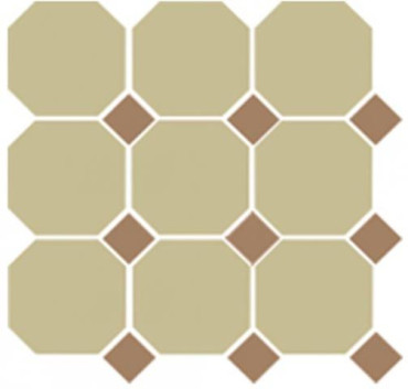 Керамогранит 4403 OCT04-1Ch Yellow OCTAGON 03/Caramel Dots 04 30x30 от TopCer (Португалия) в Москве