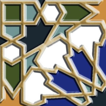 Декор Alicatado Altair 20x20 от Decoramia (Испания) в Москве