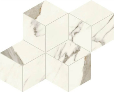 Мозаика Marvel X Calacatta Sublime Mosaico Esagono Silk (AF8M) 30x35 от Atlas Concorde (Италия) в Москве