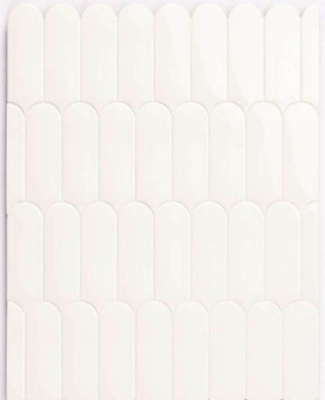 Настенная плитка Fan White 7.2x19.5 от Natucer (Испания) в Москве