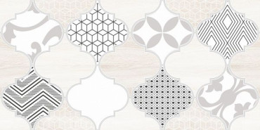 Декор Мореска 1 бежевый 1641-8625 20x40 от Lasselsberger Ceramics (Россия) в Москве