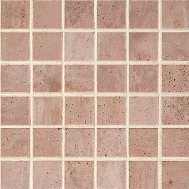 CV20144 Мозаика Mos.Turkish Travertine Tumbled+Sealed 5x5 30.5x30.5 от Colori Viva (Индия) в Москве