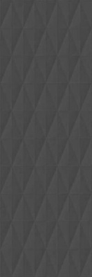 Настенная плитка Eclettica Anthracite Struttura Diamond 3D M1J7 40x120 от Marazzi Italy (Италия) в Москве