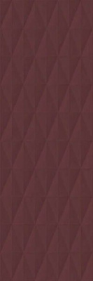 Настенная плитка Eclettica Purple Struttura Diamond 3D M1A8 40x120 от Marazzi Italy (Италия) в Москве