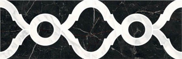 Бордюр Фрагонар ID92 наборный чёрный 30x9.9 от Kerama Marazzi (Россия) в Москве