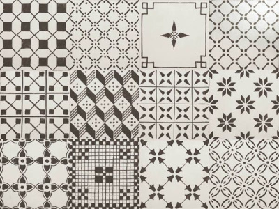 Декор Bianco Decoro Mix R6MS (Mix12) 20x20 от Ragno (Италия) в Москве