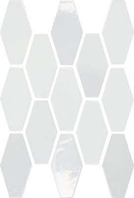 Настенная плитка HARLEQUIN WHITE 10x20 от APE Ceramica (Испания) в Москве