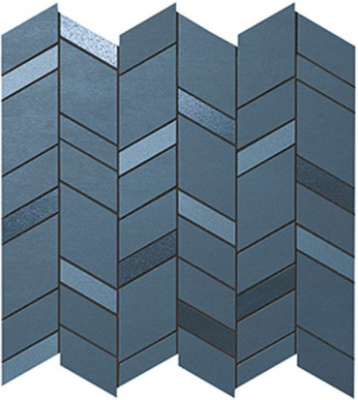 Мозаика MEK Blue Mosaico Chevron Wall (9MCU) 30.5x30.5 от Atlas Concorde (Италия) в Москве