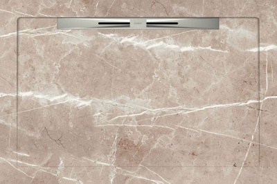 Керамический душевой поддон LUXOR LIGHT BROWN - SLOPE NOVA LINE 120 80x120 от Aquanit (Турция) в Москве
