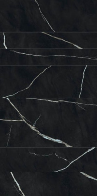 Керамогранит Marvel Meraviglia Black Origin Grid Velvet (AJQX) 59.5x118.2 от Atlas Concorde (Италия) в Москве