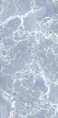 Керамогранит Onyx Blue Polished (6 мм) (MN433BP261206) 120x260 от Moreroom (Китай) в Москве