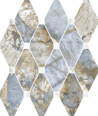 Мозаика OCTAGONE GEMSTONE OCEAN LAP RET (179141) 30x28 от La Fabbrica (Италия) в Москве