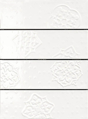Декор Dec Mix 4 White R4GP без подбора 10x30 от Ragno (Италия) в Москве