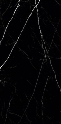 Керамогранит Hi-Glossy - Nero Marquina (8027) 80x160 от Tilekraft (Индия) в Москве