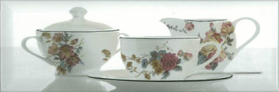 Декор Decor Tea 03 White A 10x30 от Absolut Keramika (Испания) в Москве