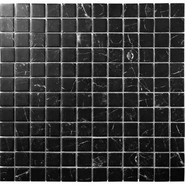Мозаика Supreme Marquina (на сетке) 31.7x31.7 от Vidrepur (Испания) в Москве