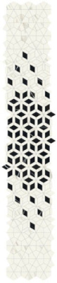 Мозаика Marvel Meraviglia Calacatta Diamond Lapp. (AJQ6) 46.6x284.6 от Atlas Concorde (Италия) в Москве