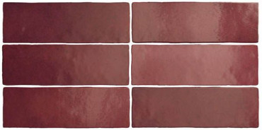 Настенная плитка MAGMA Burgundy (24967) 6.5x20 от Equipe Ceramicas (Испания) в Москве