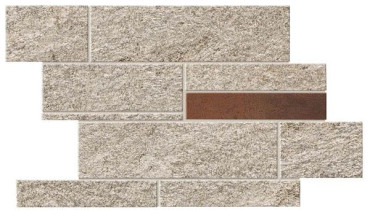 Мозаика Norde Platino Brick Corten (A598) 39x27.8 от Atlas Concorde (Италия) в Москве