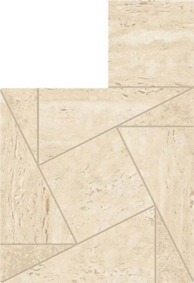 Мозаика Marvel Travertine Sand Mosaico Tessellation (AF9H) 22x26 от Atlas Concorde (Италия) в Москве